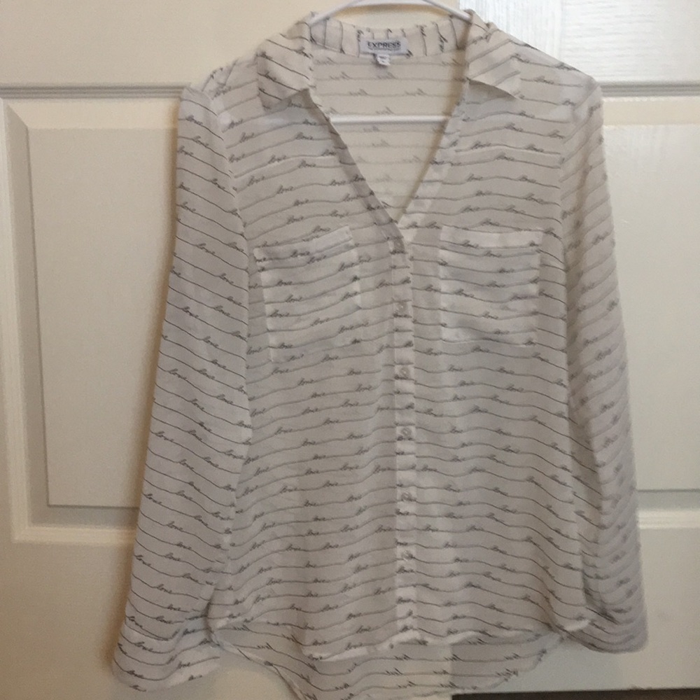 EXPRESS portofino blouse